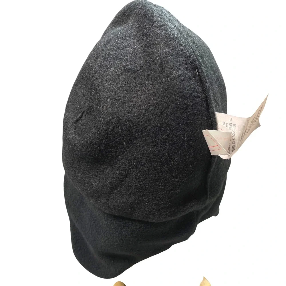 Kids 4-7 Years Fun Skull Pattern Fleece Trapper Gaming Hat with Mohawk‎ & Braid